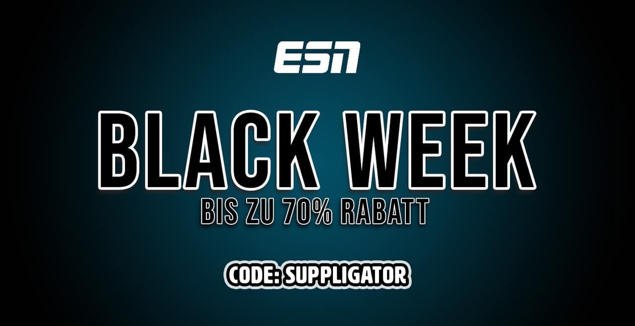 ESN Black Week 2023 – rabaty nawet do 70% z kodem SUPPLIGATOR