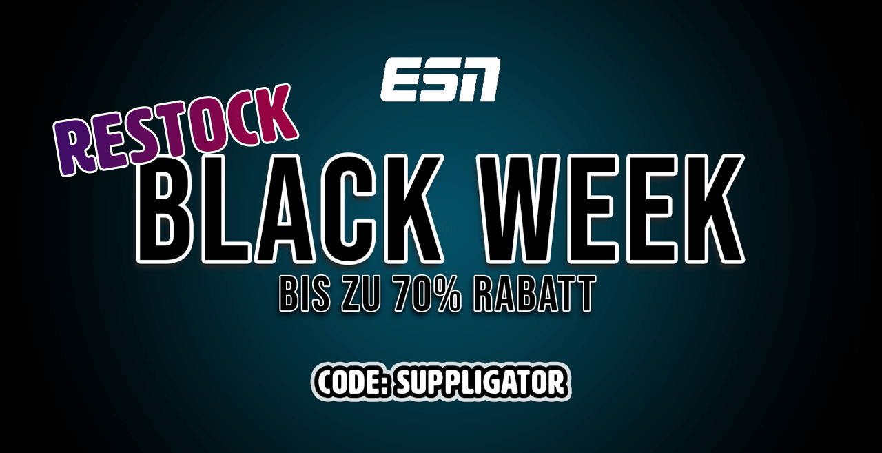 Uzupełnienie zapasów w ramach ESN Black Week wraz z premierą nowego produktu Designer Whey