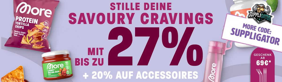 Do 27% zniżki w ramach promocji More Savoury Cravings + premiera nowej More Salsa