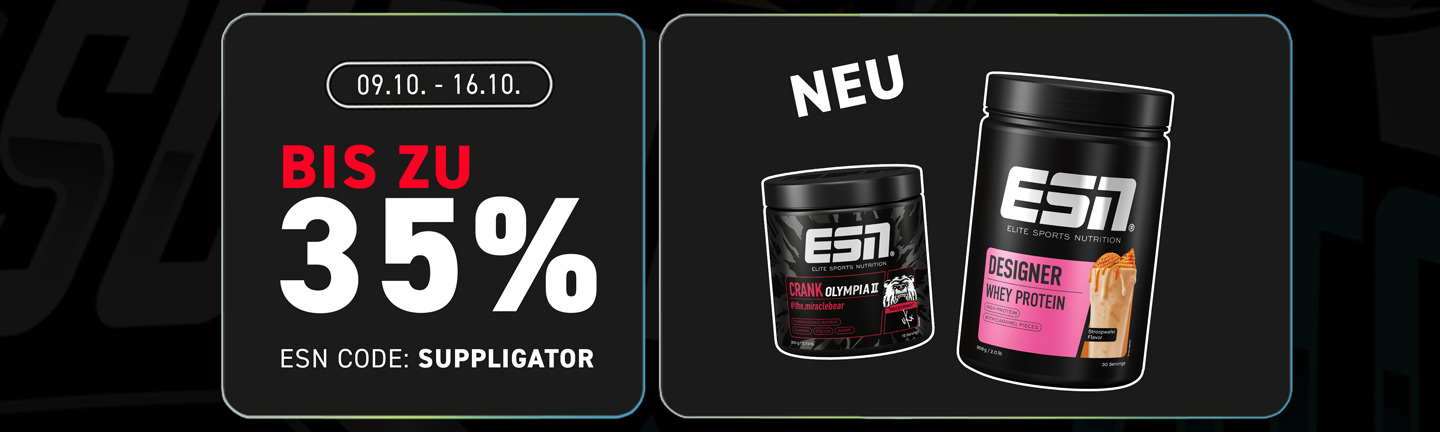 Aż do 35% zniżki podczas ESN Olympia Week oraz premiery nowych edycji limitowanych