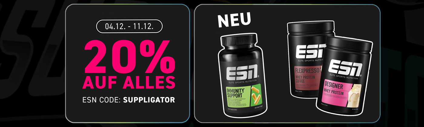 20% zniżki na wszystko z okazji ponownego wprowadzenia na rynek nowego produktu Immunity Support