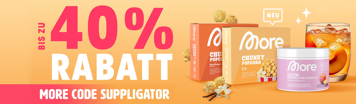 More przedłuża promocję „20% na wszystko” + premiera popcornu Chunky