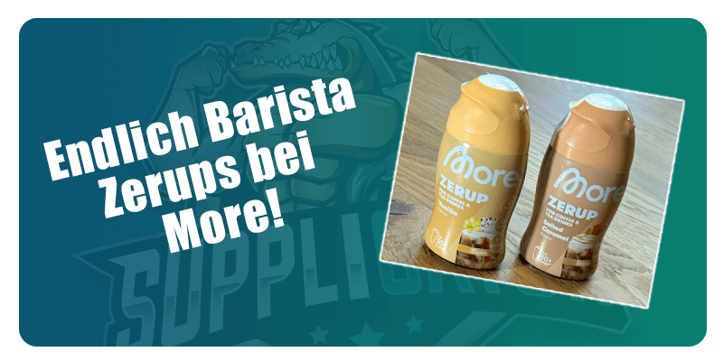 More Barista Zerup – syrop bezcukrowy do kawy i herbaty