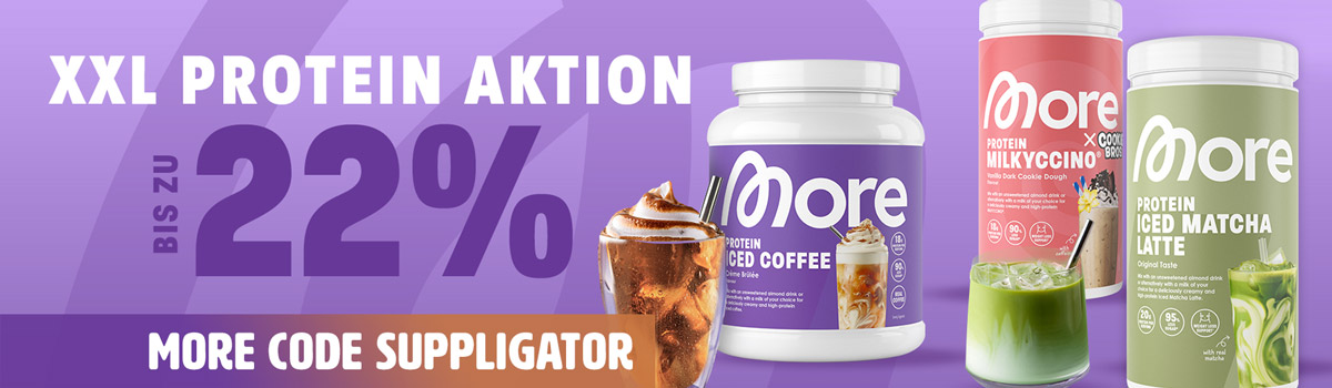 Aż do 22% zniżki w ramach promocji XXL More Protein z wieloma świetnymi nowościami