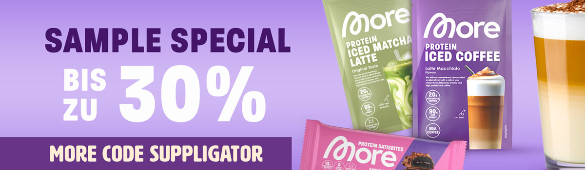 Aż do 30% w ramach akcji promocyjnej „More” z okazji wprowadzenia nowych próbek