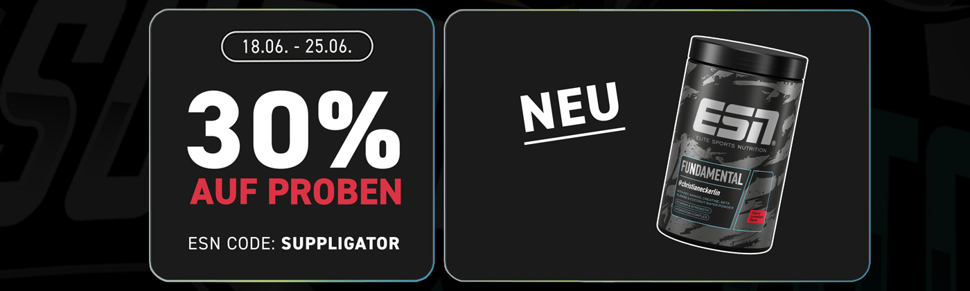 30% zniżki na próbki ESN + premiera ESN Fundamental