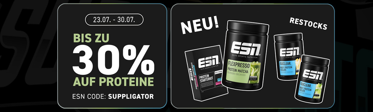 Do 30% zniżki na białka w ESN z okazji premiery Flexpresso Protein Matcha
