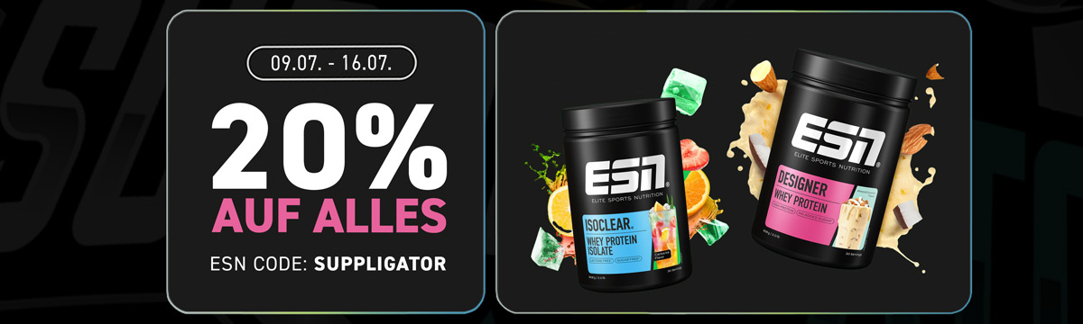 20% zniżki na wszystko w ESN