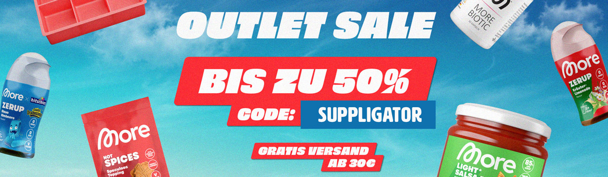 50% zniżki na produkty More w sklepie outletowym