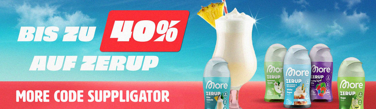 Aż do 40% zniżki na napoje Zerups + nowości: Pina Colada, Hugo i nie tylko!