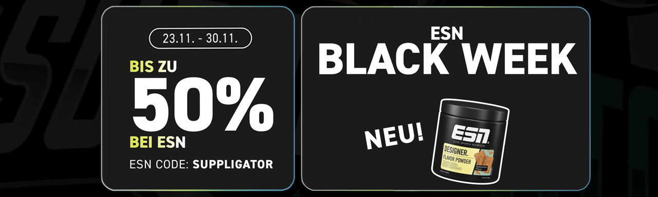ESN Black Week – Rabaty nawet do 50% – Wszystkie informacje o promocji