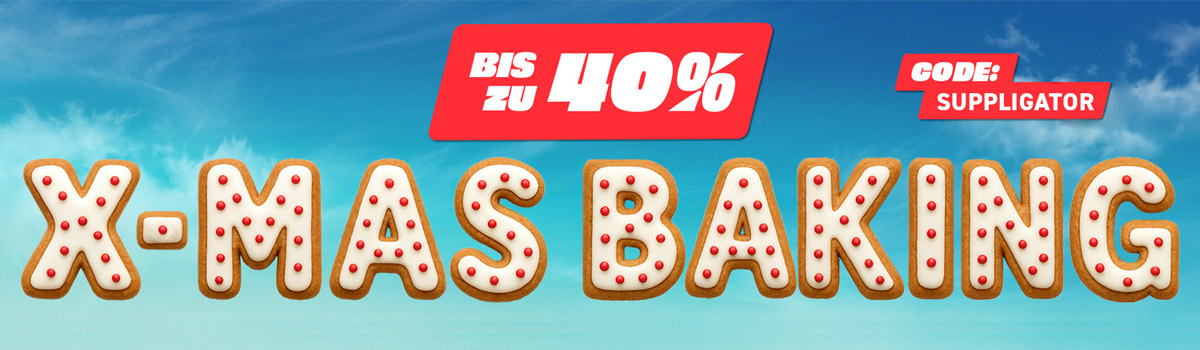 Aż do 40% zniżki w ramach akcji „More X-Mas Baking” z wieloma uzupełnieniami zapasów