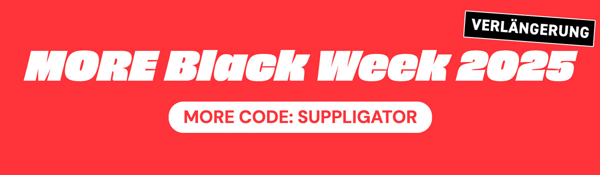 Przedłużenie akcji „More Black Week”! Nowe produkty i wielka loteria!