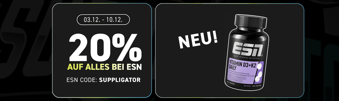20% zniżki na wszystko w ESN