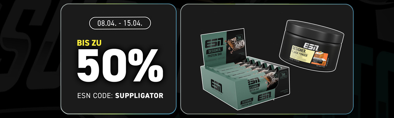 Aż do 50% zniżki w ramach akcji promocyjnej ESN z wieloma ofertami specjalnymi