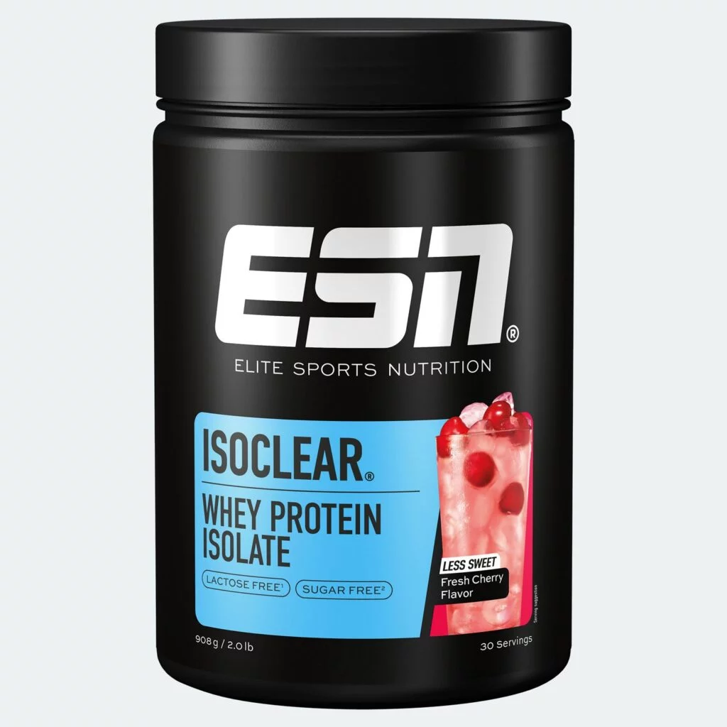 ESN Isoclear Whey Protein Isolate Fresh Cherry Less Sweet