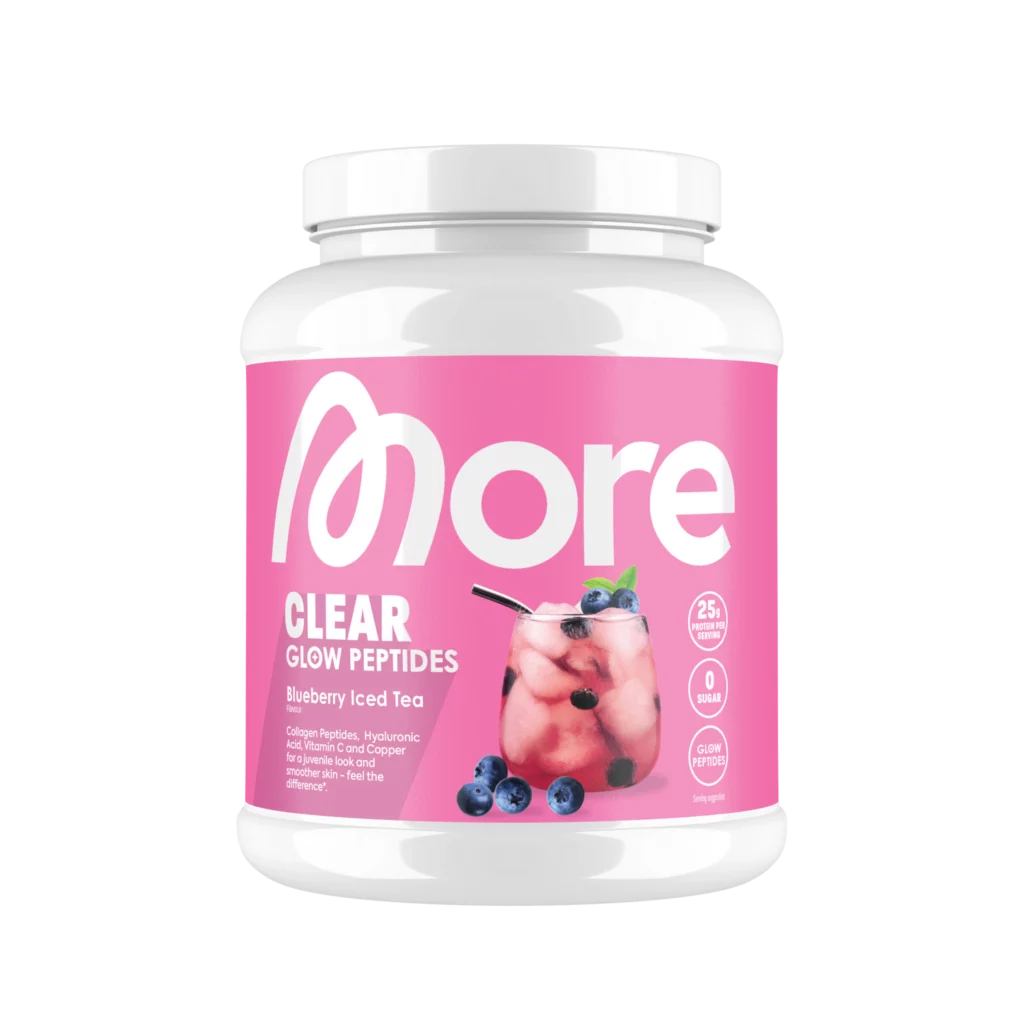 More Clear Glow Peptides Blueberry Iced Tea