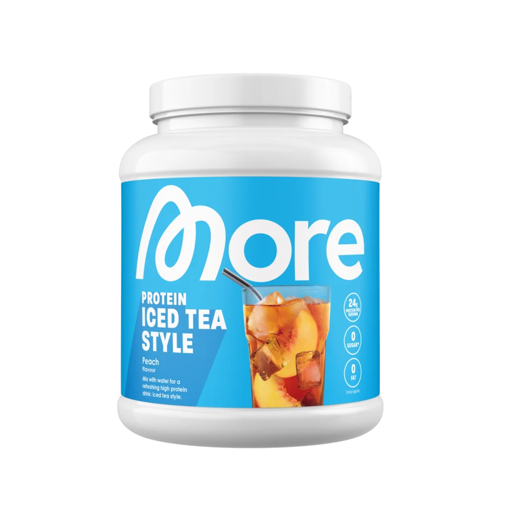 More Clear Protein – Peach Iced Tea