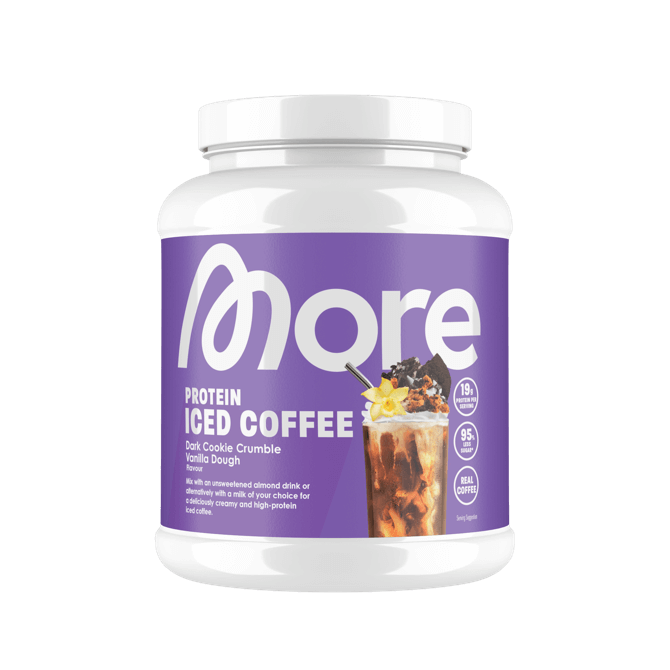 Protein Iced Coffee – Dark Cookie Crumble Vanilla Dough