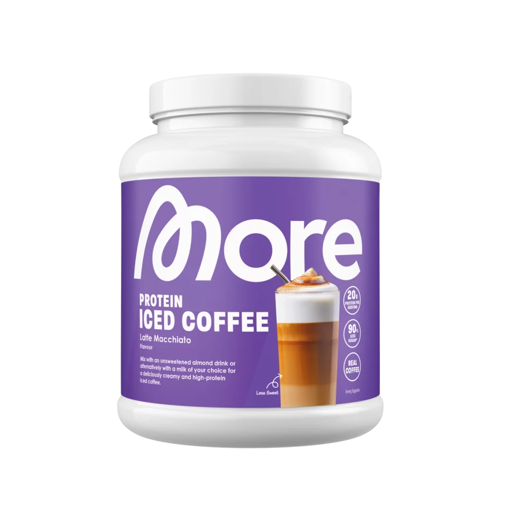 More Protein Iced Coffee Latte Macchiato