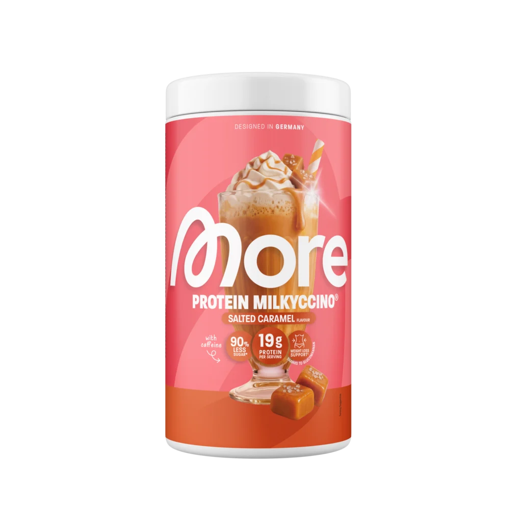 More Protein Milkyccino® – Salted Caramel