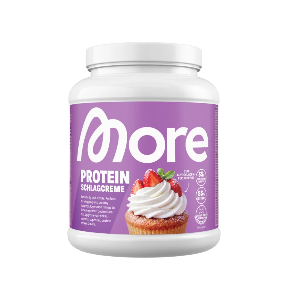 More Saucen & Back Protein – Schlagcreme