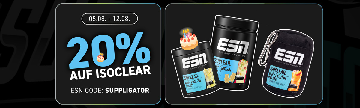 Urodziny ISOCLEAR w ESN z 20% zniżką