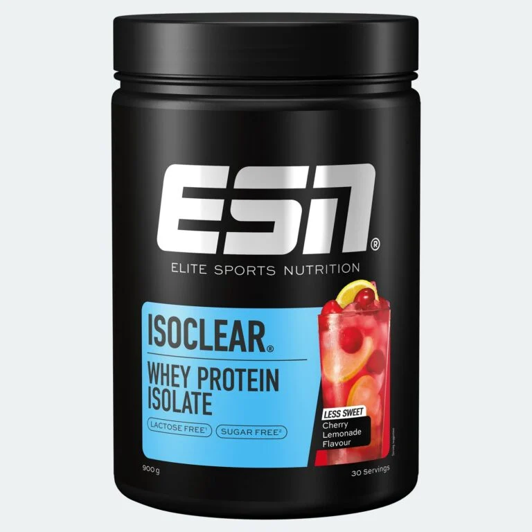Isoclear Whey Protein Isolate Cherry Lemonade less sweet